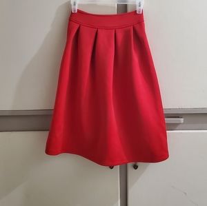 Red​ Skirt